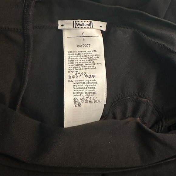 Wolford Black and Brown Strapless Jumpsuit - Picture 2 of 4